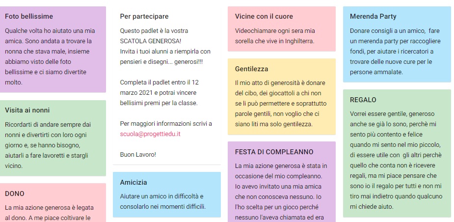 Elaborato della classe "IV A-B ACQUA" (EDUCANDATO STATALE MARIA ADELAIDE)