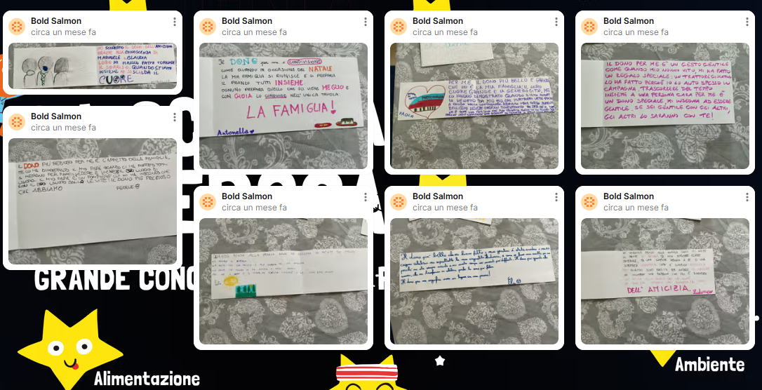 Elaborato della classe "5 F" (IC Virgilio Salandra plesso A Moro di Orsara di Puglia)